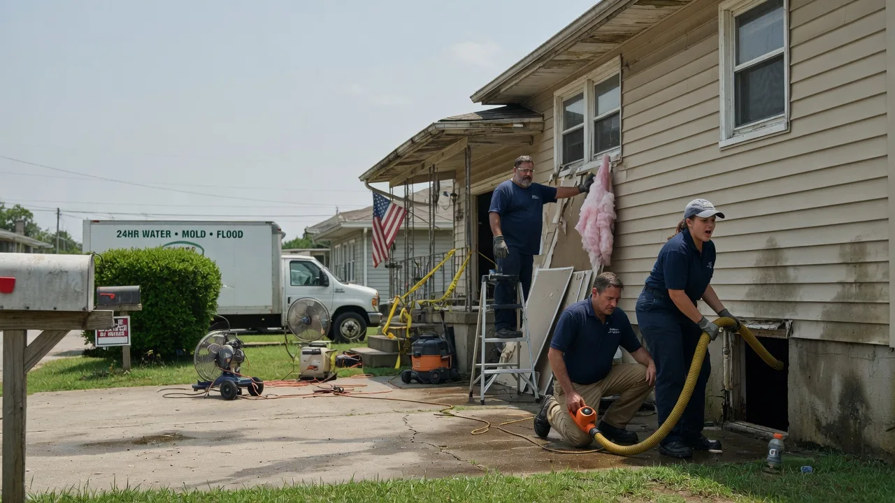 Water Damage Repair in Houlka, MS near me
